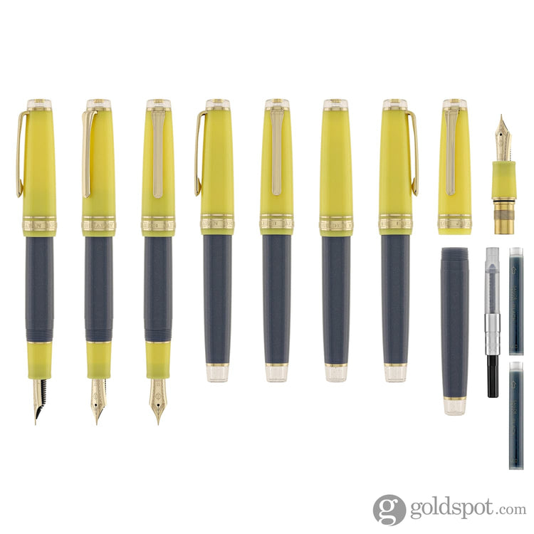 Sailor Pro Gear Smoothie Regular 2nd Edition Fountain Pen in Goldenberry - 21kt Gold Nib Fountain Pen