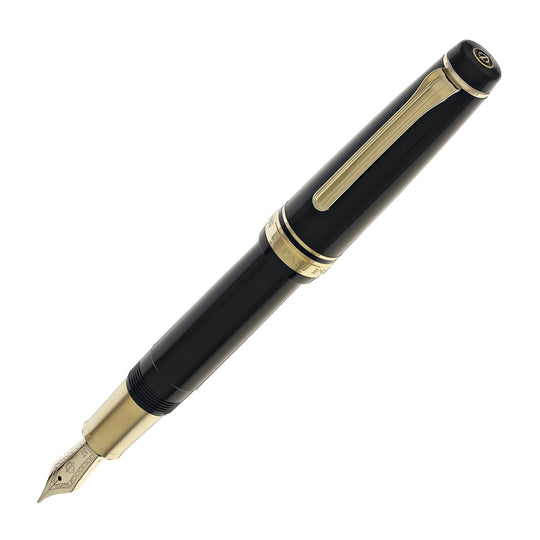 Sailor Pro Gear Standard Fountain Pen in Roppongi Gold Matte Grip -  21K Gold