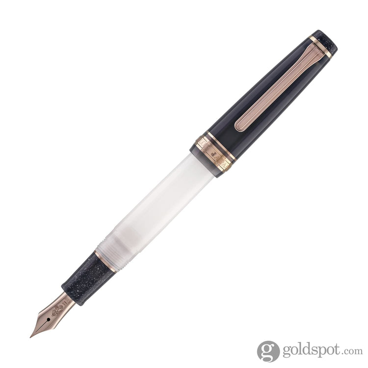 Sailor Professional Gear Slim ’Dried Flower 2’ Collection Fountain Pen in Black Rose - 14k Gold Fountain Pen