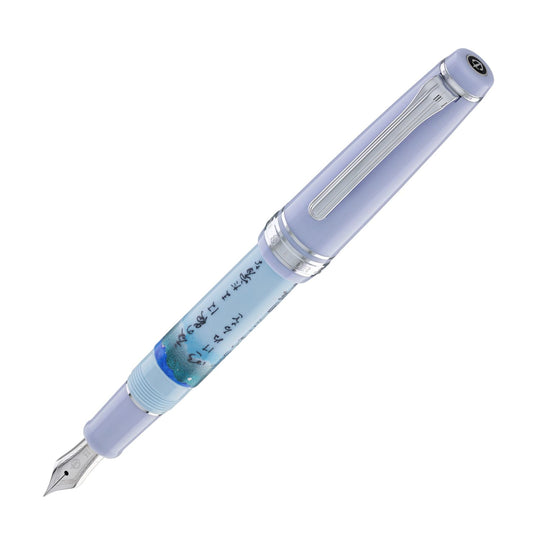 Sailor Professional Gear Slim Seasonal Waka Poetry Fountain Pen in Summer - 14K Gold with Rhodium Plating