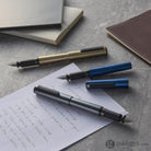 Sailor Tuzu Adjust Forge Fountain Pen in Metallic Blue Fountain Pens