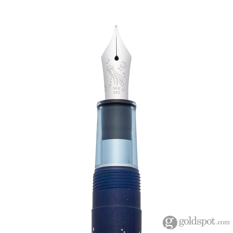 Sailor x Plus Pro Gear Slim Fountain Pen in Jellyfish & Ink Set - 14K Gold Limited Edition Fountain Pen