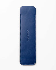 Scribo Astuzen Single Leather Pen Pouch in Blu Pop