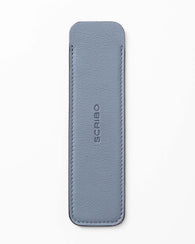 Scribo Astuzen Single Leather Pen Pouch in Grigio Scribo
