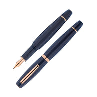 Scribo Feel Fountain Pen in Dandy Notturno with Rose Gold Trim