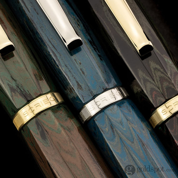 Scribo Feel Fountain Pen in Due Sorelle Ebonite Fountain Pen