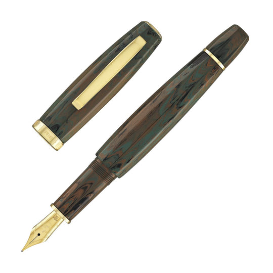 Scribo Feel Fountain Pen in Monte Cornero Ebonite