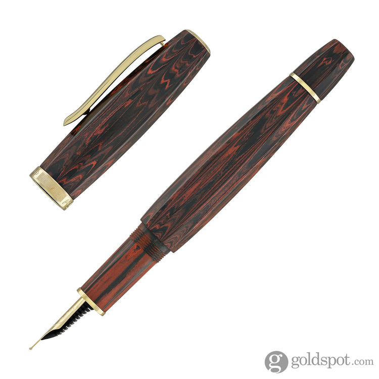 SCRIBO FEEL Fountain Pen in Palissandro Ebonite Limited Edition Fountain Pen