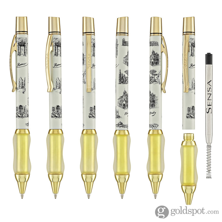 Sensa Ancient World Ballpoint Pen in Rome - Limited Edition Ballpoint Pens