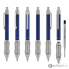 Sensa Click Lacquer Ballpoint Pen in Azure Blue Ballpoint Pens