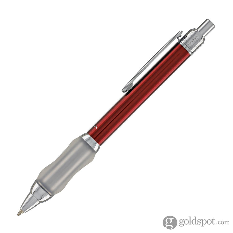 Sensa Click Lacquer Ballpoint Pen in Scarlet Burgundy Ballpoint Pens
