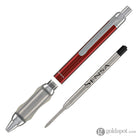 Sensa Click Lacquer Ballpoint Pen in Scarlet Burgundy Ballpoint Pens