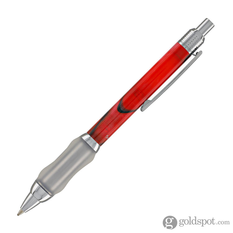 Sensa Click Plasmuloid Ballpoint Pen in Crimson Burgundy Pearl Ballpoint Pens