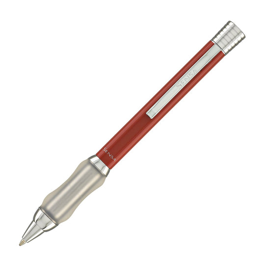 Sensa Modern Classic Ballpoint Pen in Fire Brick Burgundy