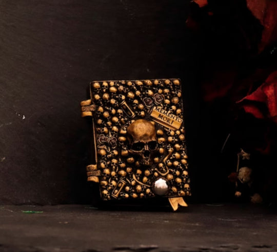 Sepia Accessories Vanitas Brass Nib Box