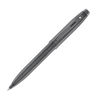 Sheaffer 100 Ballpoint Pen in Shiny Dark Grey Gunmetal with PVD Trim