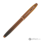 Sheaffer 100 Fountain Pen in Coffee Edition with PVD Rose Gold Trim Fountain Pen