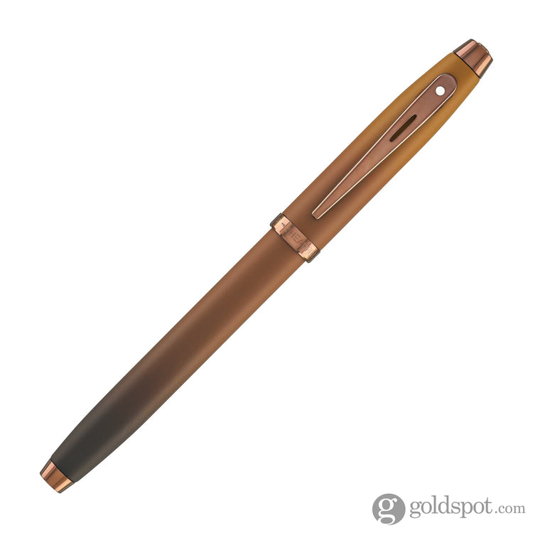 Sheaffer 100 Fountain Pen in Coffee Edition with PVD Rose Gold Trim Fountain Pen