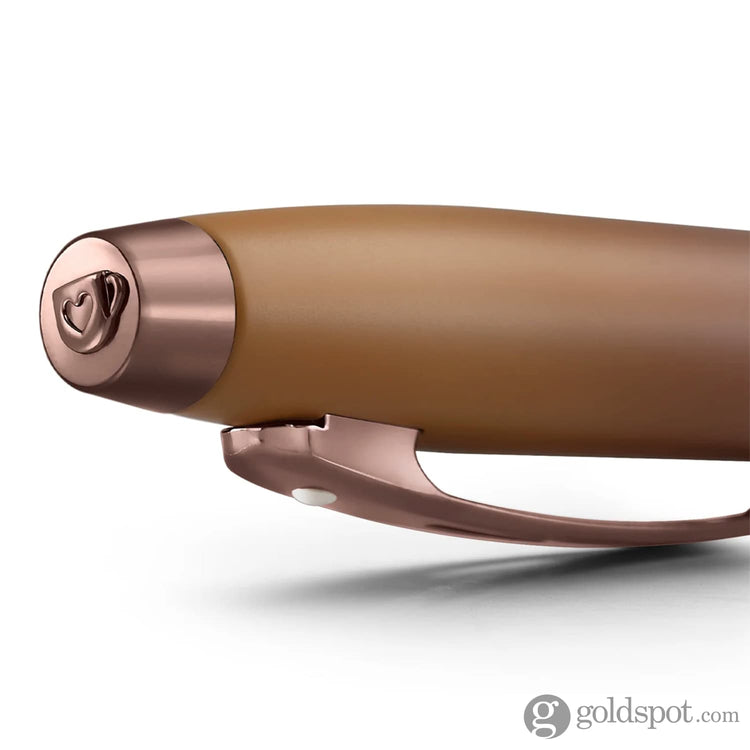 Sheaffer 100 Fountain Pen in Coffee Edition with PVD Rose Gold Trim Fountain Pen