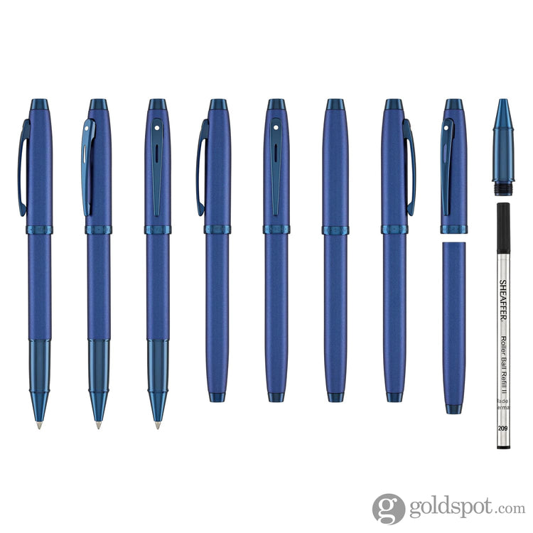 Sheaffer 100 Rollerball Pen in Satin Blue Rollerball Pen