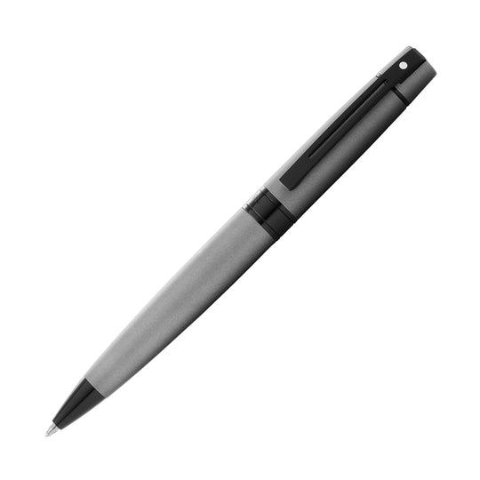 Sheaffer 300 Ballpoint Pen in Matte Gray with Black Trim