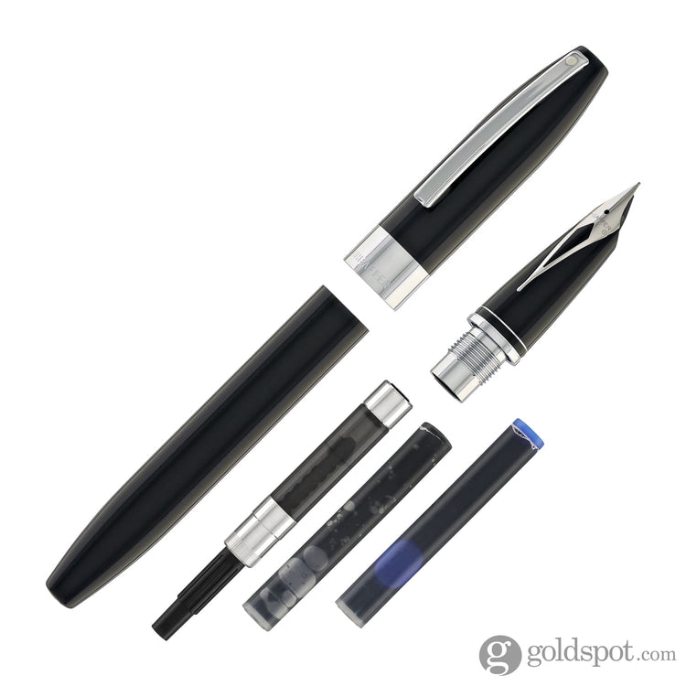 Sheaffer Legacy 9064 Fountain Pen in Black with Chrome Trim Fountain Pen