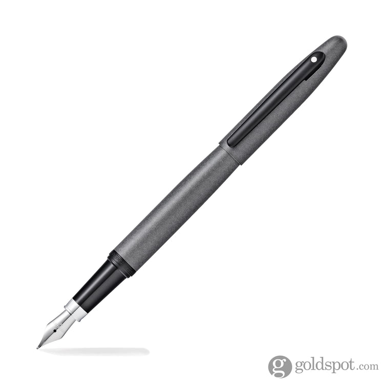 Sheaffer VFM Fountain Pen in Matte Grey with Black Trim Fine Fountain Pen