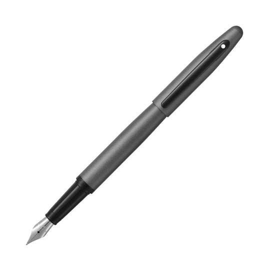 Sheaffer VFM Fountain Pen in Matte Grey with Black Trim