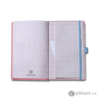 Sheaffer x Emily in Paris A6 Hardbound Notebook with Embossed Eiffel Tower in Pink - 3.7 x 5.7 Notebooks Journals