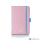 Sheaffer x Emily in Paris Prelude Mini Ballpoint Pen in Pastel Pink and A6 Notebook with Embossed Eiffel Tower Set Gift Sets