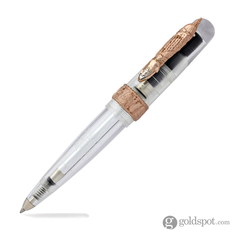 Stipula Tuscany Dreams Ballpoint Pen in Clear Demo Ballpoint Pen