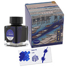 Taccia Ukiyo-e Fountain Pen Ink II in Hiroshige-Ruri (Lapis Iazuli) - 40mL Bottled Ink