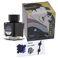 Taccia Ukiyo-e Fountain Pen Ink II in Utamaro-Aomurasaki (Blue Purple) - 40mL