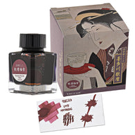 Taccia Ukiyo-e Fountain Pen Ink II in Utamaro-Umemurasaki (Plum Purple) - 40mL