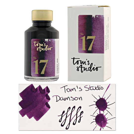 Tom's Studio Bottled Ink in Damson - 50ml