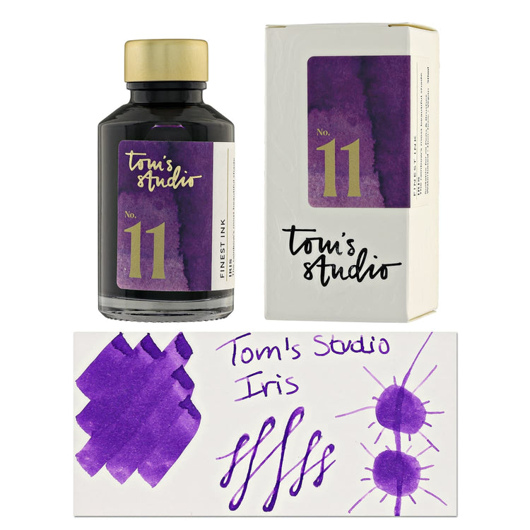Tom’s Studio Bottled Ink in Iris - 50ml Bottled Ink