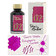 Tom's Studio Bottled Ink in Raspberry Sorbet - 50ml