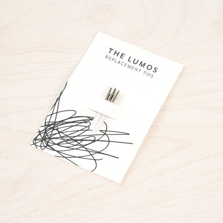 Tom’s Studio Lumos 0.3 Writing Replacement Tips - Pack of 3 Fountain Pen Replacement Nib
