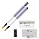 Tom’s Studio Lumos Pro Refillable Duo Tip Pen in Lilac Felt Tip and Fineliner