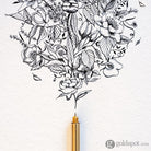 Tom’s Studio Lumos Pro Refillable Single Tip Pen in Brass - Special Edition Felt Tip and Fineliner