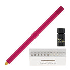 Tom’s Studio Lumos Pro Refillable Single Tip Pen in Raspberry Felt Tip and Fineliner