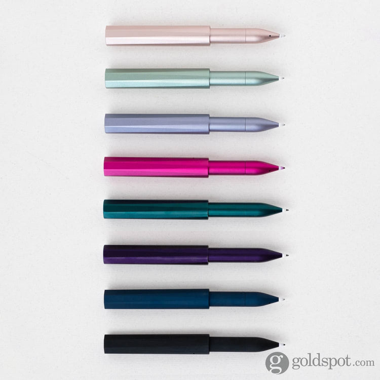 Tom’s Studio Wren Refillable Writing Pen in Raspberry Felt Tip and Fineliner