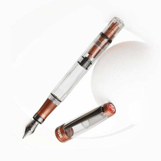 TWSBI Diamond 580ALR Fountain Pen in Affogato with Onyx