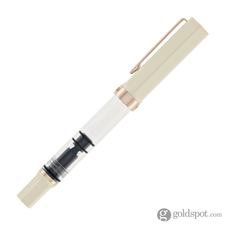 TWSBI Eco Fountain Pen in Créme with Rosegold Trim Fountain Pen