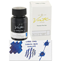 Vinta Inks 1.0 Shimmer Bottled Ink in Cosmic Blue [Kosmos 1955] - 30mL