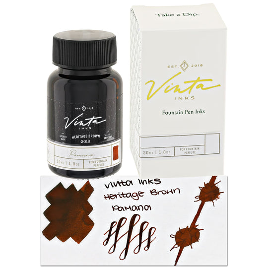 Vinta Inks 3.0 Bottled Ink in Heritage Brown [Pamana 2018] - 30mL