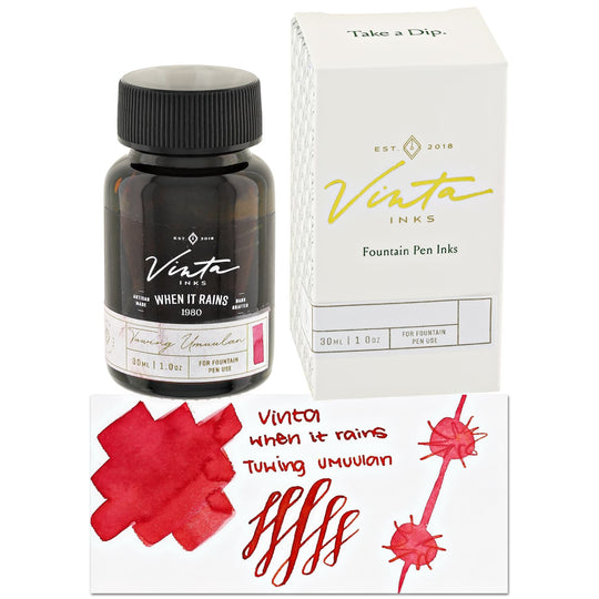 Vinta Inks Hello Rain Bottled Ink in When It Rains [Tuwing Umuulan 1980] - 30mL