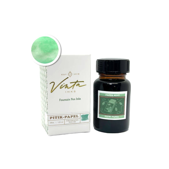 Vinta Inks Homeroom Bottled Ink in Paper Mint [Pitik Papel] - 30mL