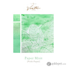 Vinta Inks Homeroom Collection Bottled Ink in Paper Mint [Pitik Papel] - 30mL Bottled Ink