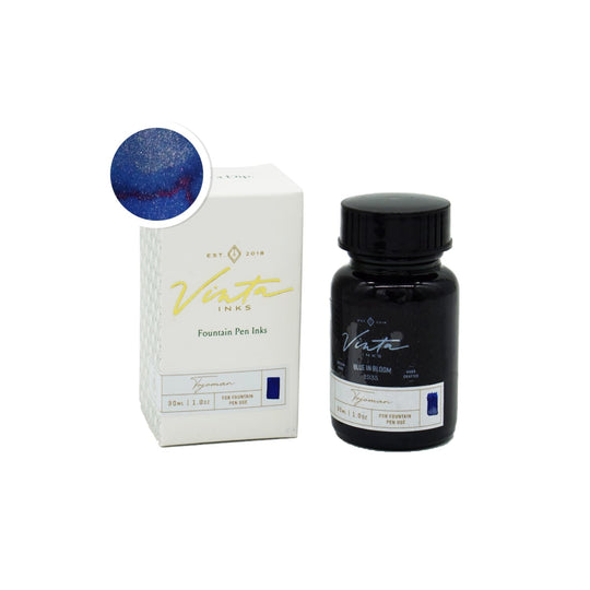 Vinta Inks Manila Pen Show 2025 Bottled Ink in Blue in Bloom [Tojoman 1935] - 30mL